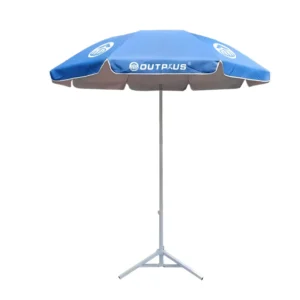 Custom Logo High Quality Printed Garden Umbrella Big Square Outdoor Parasol Cafe Beach Umbrellas