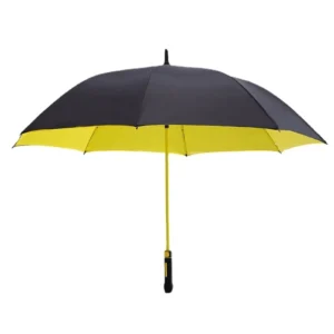 Custom Logo Large Golf Umbrella Fully Automatic UPF 50 UV Protection Long Handle