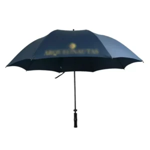 Custom Logo OEM RPET Windproof UV-Resistant Large Golf Umbrella
