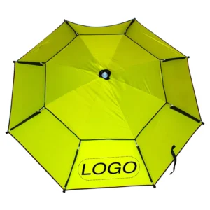 Custom Logo Outdoor Beach Parasol Sun Rain Folding Fishing Umbrella