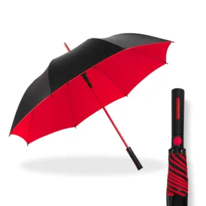 Custom Logo Printed Windproof Golf Umbrella Automatic Open