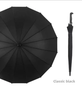 Custom Logo Straight Pattern Golf Umbrella for Promotional Events