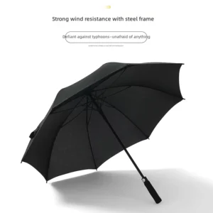 Custom Logo Straight Windproof Umbrella