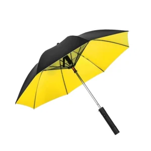 Custom Logo Vented Fan Umbrella 8 Ribs for Men Outdoor Golf Camping Fishing Daily Use