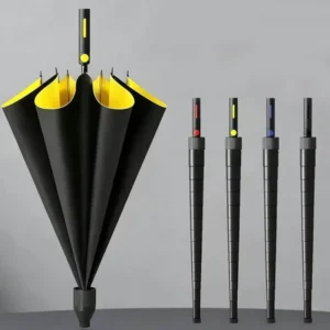 Custom Logo Windproof Rainproof Golf Umbrella for Men and Women with Waterproof Cover