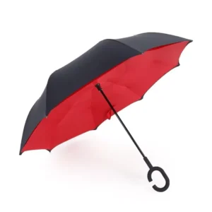 Custom Logo Windproof Waterproof Inside-Out Reversed Umbrella