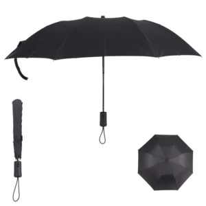 Custom Manual 2-Fold Classic Design Umbrella High Cost-Performance Promotional Gift Logo Printing Sun Protection UV Resistant