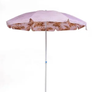 Custom Modern Design Print Beach Umbrella Parasol for Outdoor Furniture in Hotels Courtyards Parks Beach Holidays