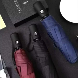 Custom Modern Sun Umbrella with UV Protection Folding Windproof Travel Umbrella with Logo Printing