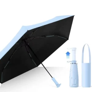 Custom Oem Pocket Portable Umbrellas Bag Capsule Uv Small 5 Foldable Ultralight Mini Sunblock Umbrella With Logo
