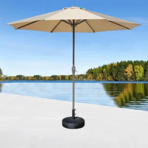 Custom Outdoor Furniture Center Column Beach Patio Umbrella for Garden