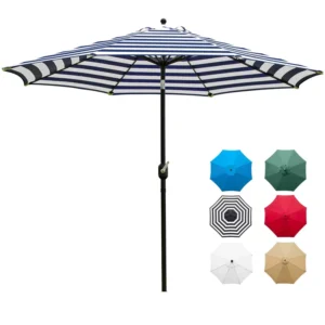 Custom Outdoor Garden Pool Patio Umbrella Center Pole with Logo