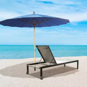 Custom Outdoor Waterproof Large Colorful Sun Umbrella Shelter for Swimming Pool, Beach, and Coffee Shop
