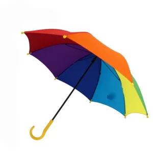 Custom Print Cartoon Rain Kid Child Umbrella for Outdoor
