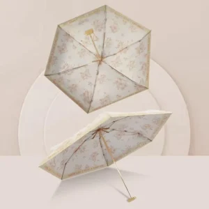 Custom Printed OEM Logo UV Protection Windproof Compact Folding Umbrella Manufacturer