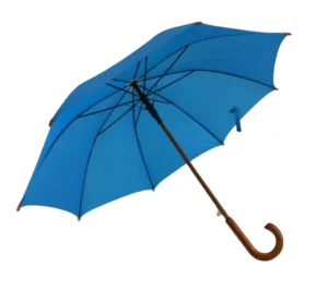 Custom Straight Stick Umbrella with Wooden Handle
