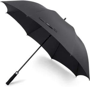 Custom Sunny & Rainy Classic Straight Pongee 130cm Auto Open Button Umbrella for Business Gifts