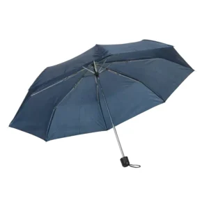 Custom Super Mini Triple-Folding Travel Umbrella Adults Waterproof Polyester 8 Ribs Adhesive Manual Control Classic Logo