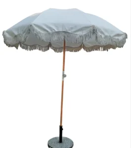 Custom UV Protection Portable Beach Parasol Umbrella Waterproof Outdoor Advertising Parasol
