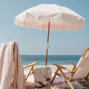 Custom Waterproof Sun-Proof Patio Swimming Pool Outdoor Garden Beach Umbrella with Tassel
