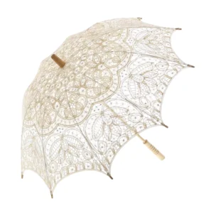 Custom Wedding Lace Umbrella Guangzhou Patio Umbrella Lac Fashion Umbrella for Wedding
