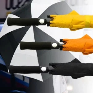 Customised Personalized Strong Automatic Decorative Outdoor Umbrella with Customer Logo