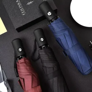 Customizable 23-Inch Anti-UV Windproof Sun Umbrella with 8K Ribs and Plastic Handle