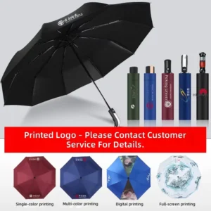 Customizable All-Weather Folding Automatic Umbrella Large Sunshade Rain Umbrella