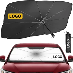 Customizable Car Windshield Sunshade Umbrella Custom Logo Design