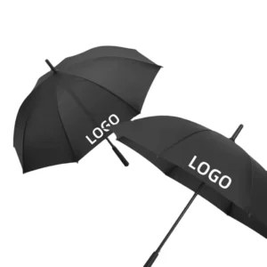 Customizable Extra-Large Reinforced Golf-Style Business Umbrella, Sun and Rain
