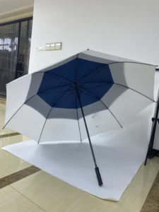 Customizable Logo Double-Layer Windproof Large Golf Umbrella