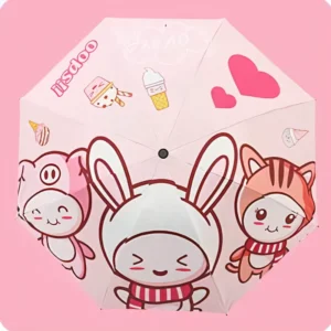 Customizable Logo Sunshade Printed Sublimation Windproof Umbrella Promotion Gift Custom Folding Umbrella