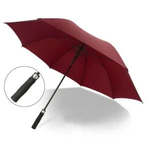 Customizable Luxury Straight Golf Umbrella Traditional Country Handheld Pongee Adult Beach Garden Decoration Personalized Logo