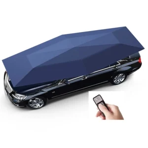 Customizable Outdoor Parking Automatic Car Sun Shade Umbrella with UV Blocking and Remote Control