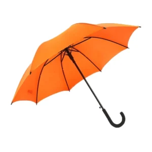 Customizable Semi-Automatic Auto Open Folding 8-Rib Straight Pongee Heat Insulation Fiberglass Travel Promotional Umbrella UV