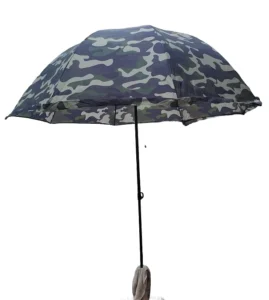 Customizable Windproof Fishing and Outdoor Travel Umbrella, OEM Heavy-Duty Manual Sun Shelter