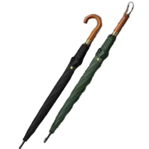 Customized 8K Fiberglass Ribs Straight Umbrella for Men Modern Business Style Dual Use Long Golf Rain Shield Semi Automatic Travel