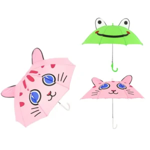 Customized 8K Promotional Children’s Umbrella Mini Kids Umbrellas Manual Umbrella with Cartoon