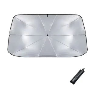 Customized Car Sunshade Umbrella Car Windshield Umbrella Universal Sunscreen and UV Resistant Car Umbrella