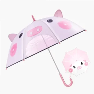 Customized Cartoon Hook Handle Children’s Umbrella