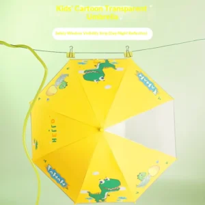 Customized Children’s Cartoon 8-Rib Umbrella for Boys and Girls