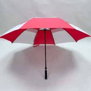 Customized Classic Adult Windproof Golf Umbrella, 190T Nylon, Manual, Logo Printing