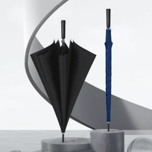 Customized Full Carbon Fiber Lightweight Windproof Golf Umbrella with Logo Print