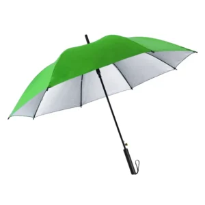 Customized Logo Auto-Open Straight-Handle Plastic Umbrella for Advertising Business Hotel Gifts