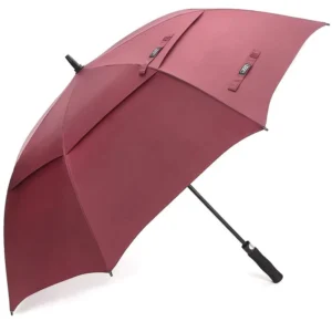 Customized Logo Double-Canopy Storm-Resistant Golf Umbrella, Manufacturer Direct Trade