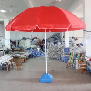 Customized Modern Design Outdoor Garden Beach Umbrella Sun Shade Parasol for Hotels Courtyards Parks Promotions