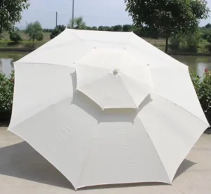 Customized Multicolor Windproof Beach Umbrella for Outdoor Use