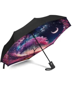Customized Travel Essentials Mini Compact Folding Umbrella Purse Small Lightweight UV Sun Protection Tiny Umbrella