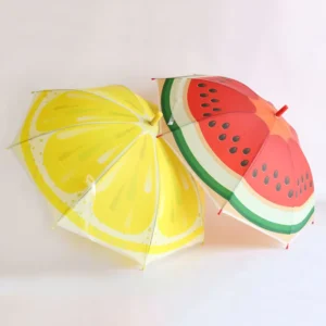 Cute Fruit Printing Umbrella Children Umbrella Creative Kids Umbrella