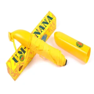 DD1425 Portable 3-Fold Kids Mini Banana Umbrella